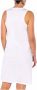 Moschino Witte Tank Jurk Under Where? White Dames - Thumbnail 3