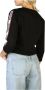 Moschino Dameskatoenen sweatshirt in effen kleur Black Dames - Thumbnail 2
