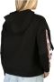 Moschino Dames sweatshirt met lange mouwen van katoenmix Black Dames - Thumbnail 4