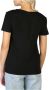 Moschino Dames T-shirt met korte mouwen Model 1901-9003 Black Dames - Thumbnail 2
