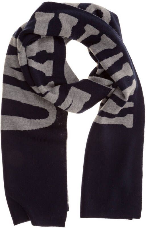 Moschino Sjaal Blauw Heren