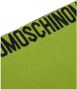 Moschino Winter Wollen Sjaal Green Dames - Thumbnail 2