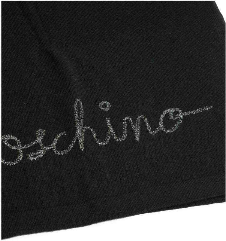 Moschino Wintersjaal Zwart Dames