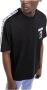 Moschino Zwart T-shirt met Logo Print Zwart Heren - Thumbnail 2