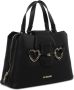 Moschino Zwarte Polyurethaan Love Handtas Zwart Dames - Thumbnail 2