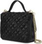 Moschino Zwarte Polyurethaan Love Handtas Zwart Dames - Thumbnail 2