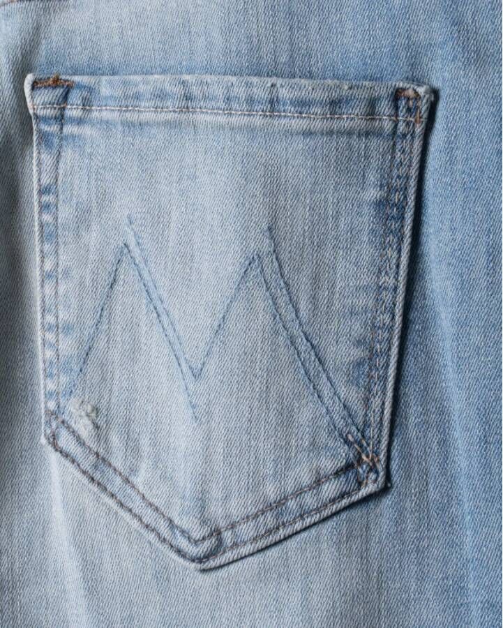 Mother Boot-cut Jeans Blauw Heren