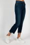 Mother Crop Step Fray Jeans Home Movies Blue Dames - Thumbnail 2