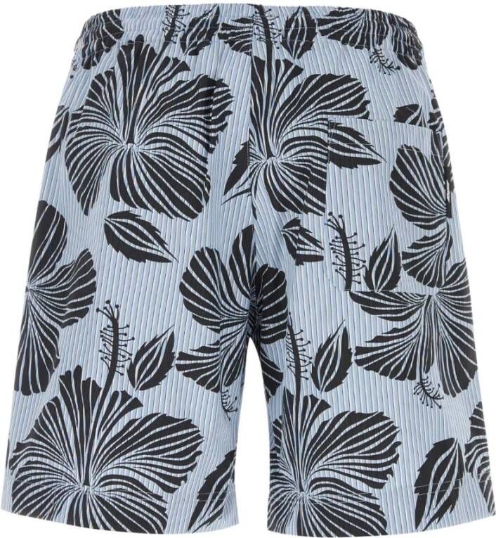 Msgm Casual Shorts Blauw Heren