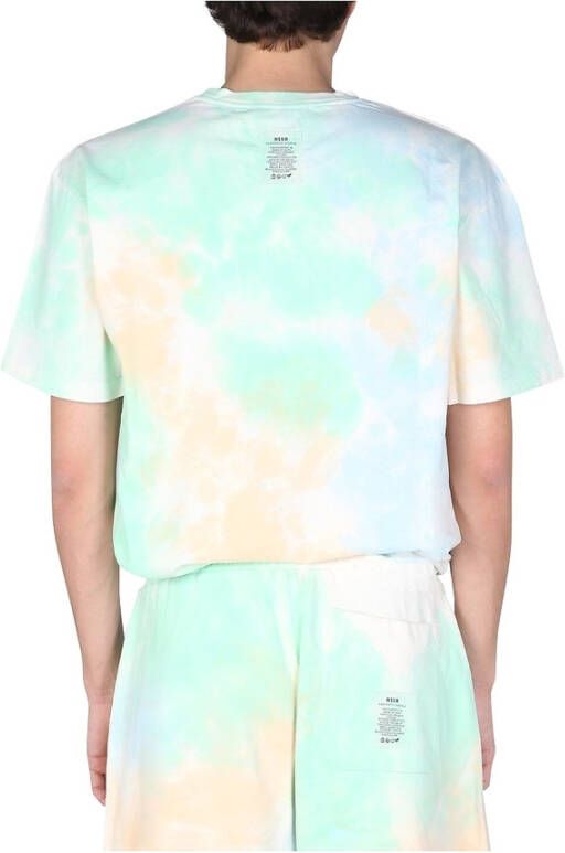 Msgm Fantastisch T-shirt Groen Heren