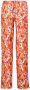 Msgm Floral print wide trousers Oranje Dames - Thumbnail 2