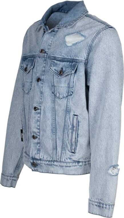 Msgm Jackets Blauw Heren