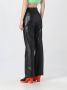 Msgm Leather Trousers Zwart Dames - Thumbnail 2