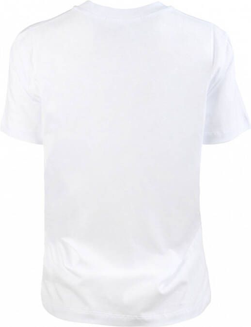 Msgm Logo T-shirt Wit Dames