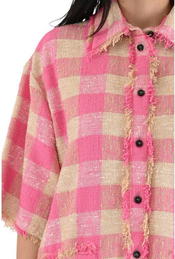 Msgm Shirt Roze Dames