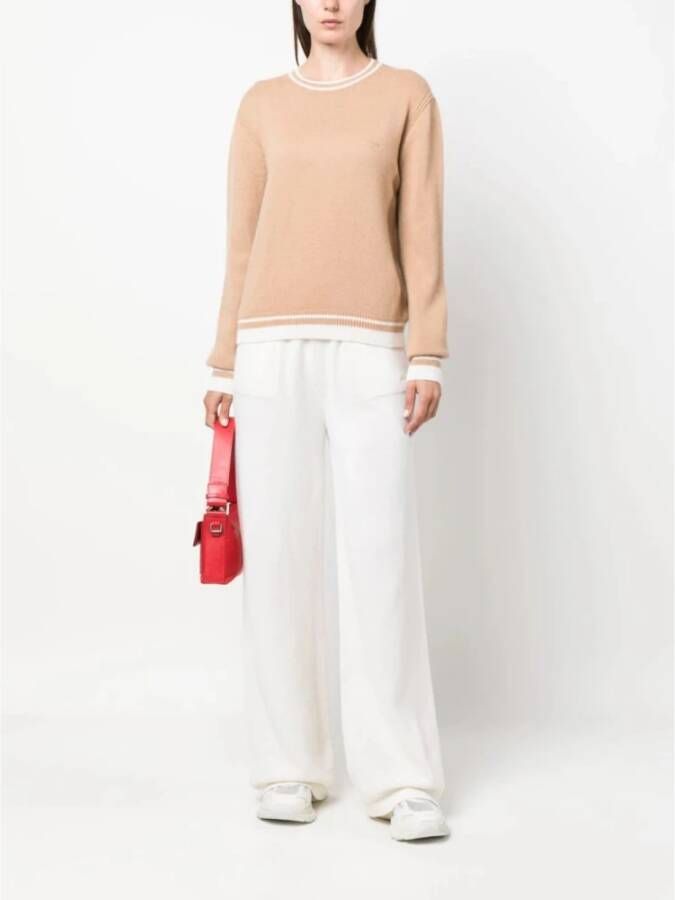 Msgm Straight Trousers Wit Dames