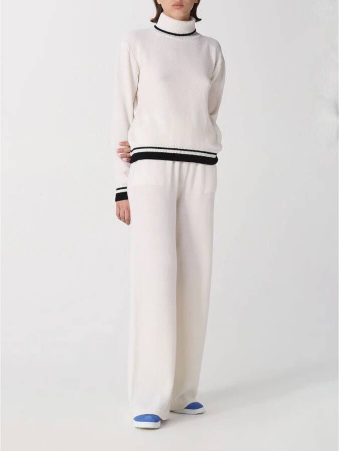 Msgm Straight Trousers Wit Dames