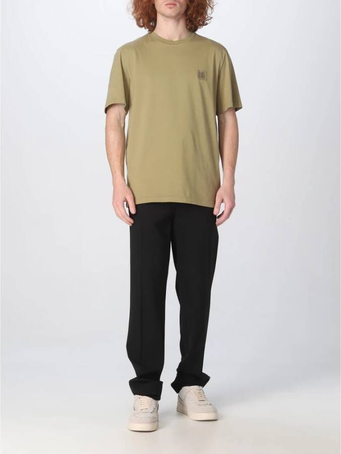Msgm Straight Trousers Zwart Heren