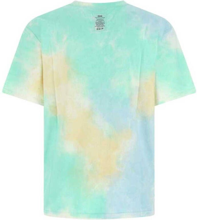 Msgm T-Shirt Blauw Heren