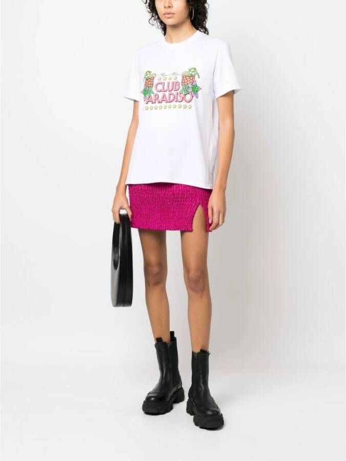 Msgm T-Shirts Wit Dames