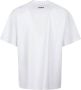 Msgm T-Shirts White Heren - Thumbnail 2