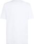 Msgm Wit Katoenen T-shirt met Contrasterende Print White - Thumbnail 2