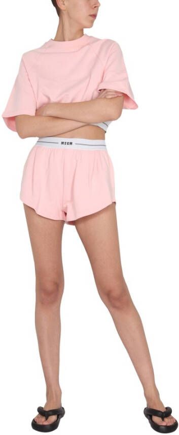 Msgm Training shorts Roze Dames