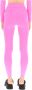 Msgm Athleisure Leggings met Logo Detail Pink Dames - Thumbnail 2