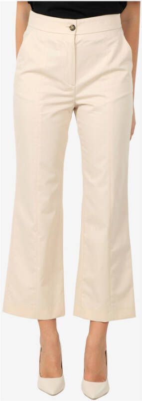 Msgm Broek Beige Dames