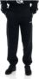 Msgm Katoenen Joggerbroek met Geribbelde Details Black Heren - Thumbnail 2