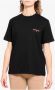 Msgm Zwarte katoenen T-shirts en Polos met geborduurd logo Black - Thumbnail 2
