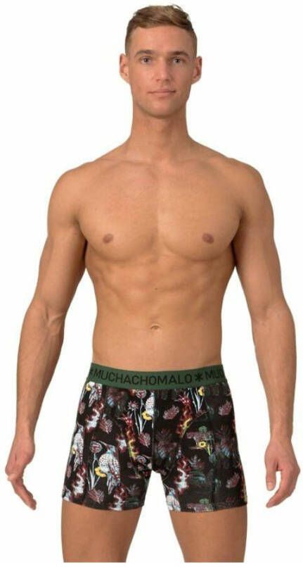 Muchachomalo Boxershorts 3-Pack Animo Zwart - Foto 2