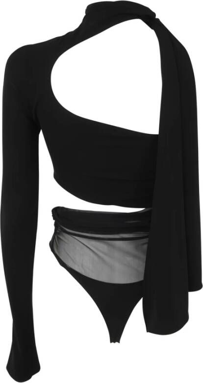 Mugler Body Zwart Dames