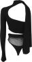 Mugler Body Zwart Dames - Thumbnail 2