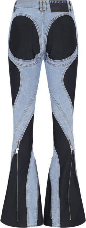 Mugler Jeans Collectie Blue Dames