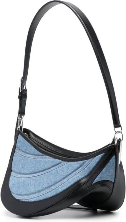 Mugler Shoulder Bags Blauw Dames