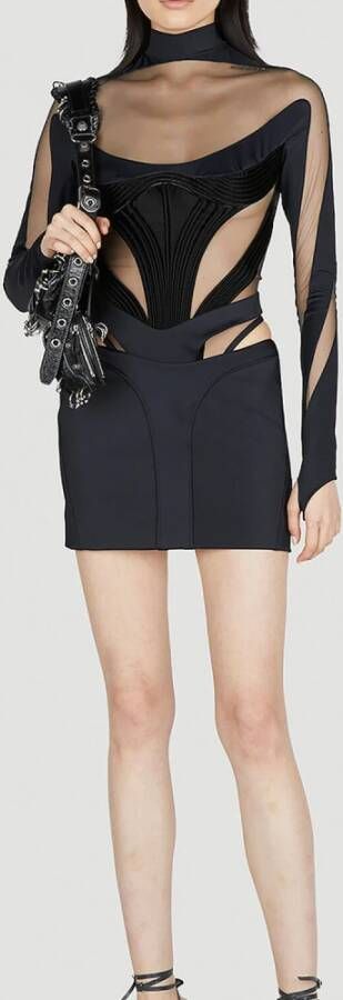 Mugler Skirts Zwart Dames