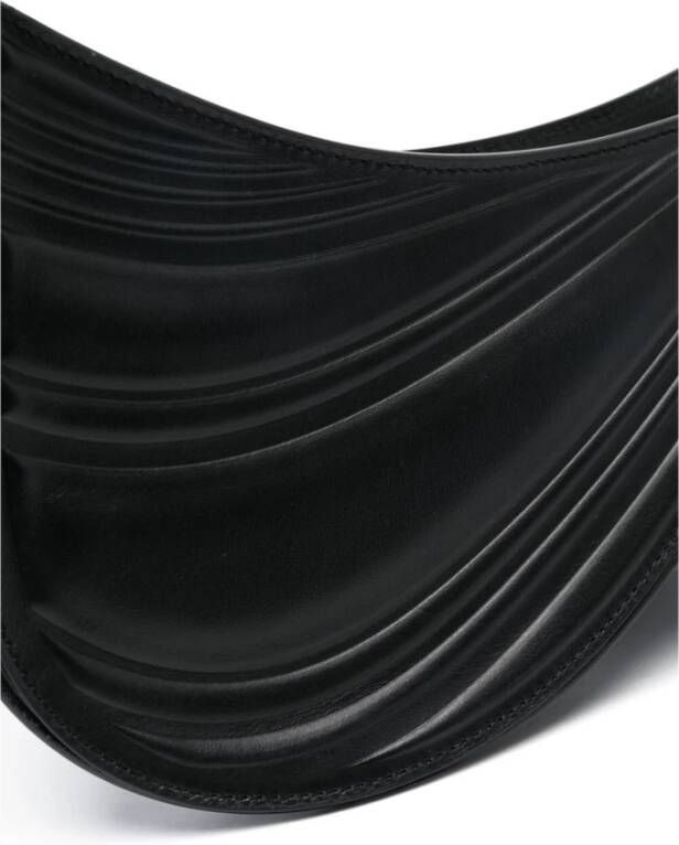 Mugler Zwarte Schoudertas Black Dames