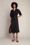 Munthe Klassieke Wikkeljurk in Marineblauw Blauw Dames - Thumbnail 2