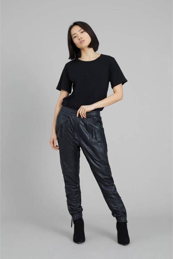 Munthe T-shirt Zwart Dames