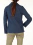 Museum Blazerjas Blauw Dames - Thumbnail 2