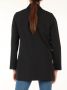 Museum Single-Breasted Coats Zwart Dames - Thumbnail 2