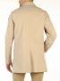 Museum Single-Breasted Coats Beige Heren - Thumbnail 2