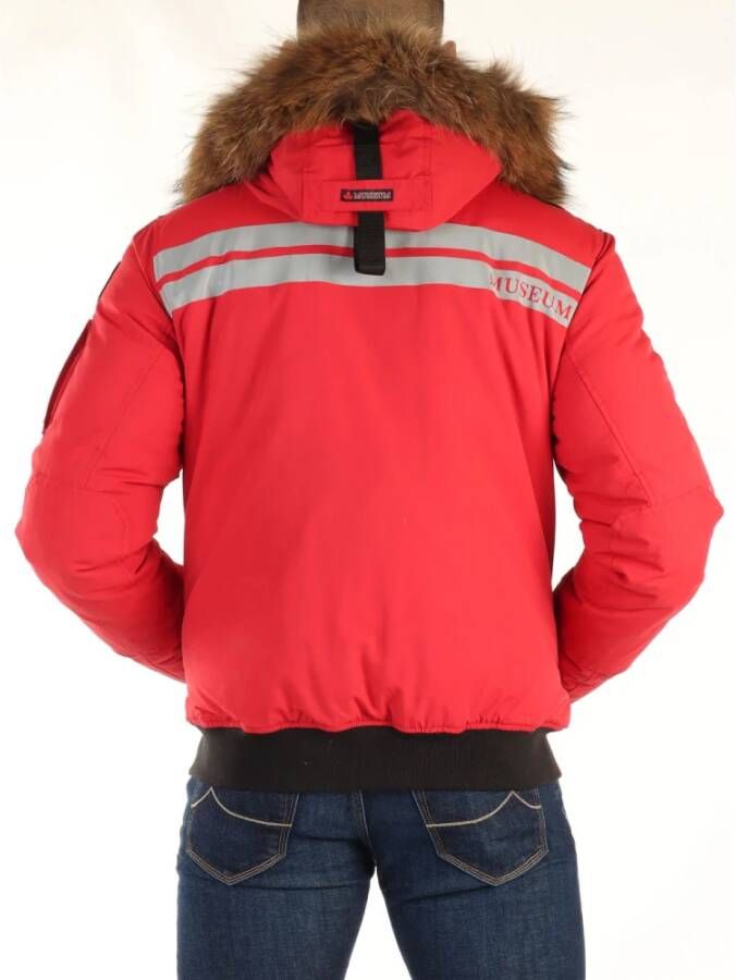 Museum Winter Jackets Rood Heren