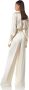 MVP wardrobe Wijde broek voor modebewuste vrouwen Beige Dames - Thumbnail 3