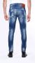 My Brand Blauw Gewassen Oranje Jeans Blauw Heren - Thumbnail 2