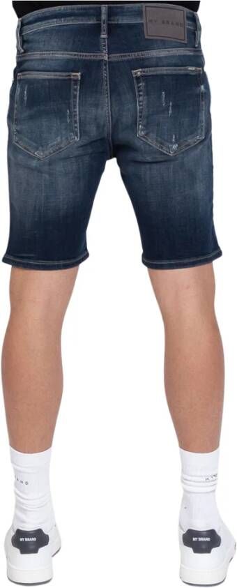 My Brand Denim Shorts Blauw Heren