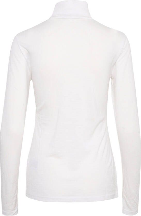My Essential Wardrobe Het rollneck Wit Dames
