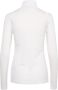 My Essential Wardrobe Het rollneck White Dames - Thumbnail 2
