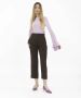 N21 Cropped Trousers Bruin Heren - Thumbnail 2